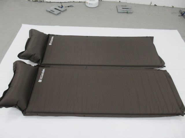 Hilander（ハイランダー） インフレーターマット 4cm 枕付きタイプ 2点セット