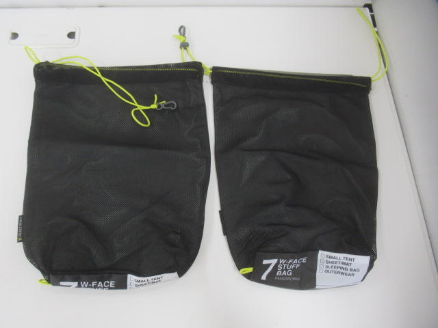 PaaGo WORKS（パーゴワークス） W-FACE STUFF BAG 7 2点セット
