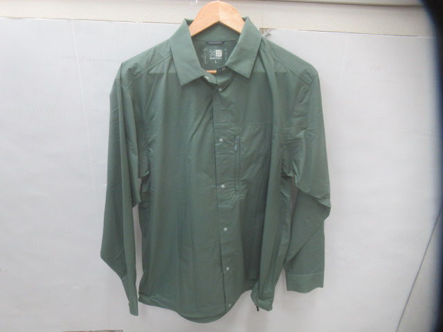 karrimor（カリマー） ブリーザブル L/S シャツ モスグリーン