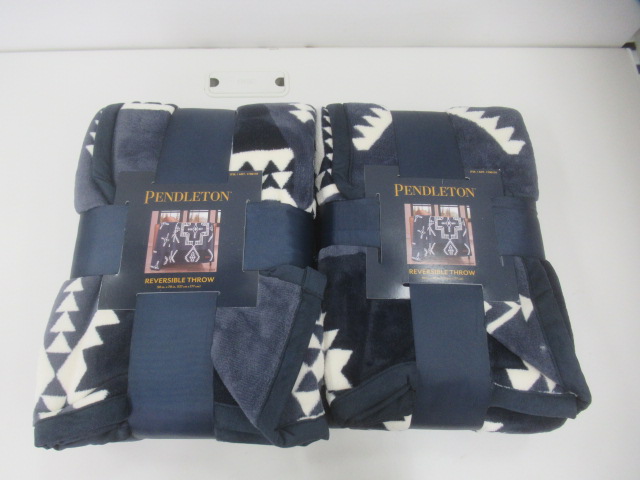 PENDLETON（ペンドルトン） 大判ひざ掛け リバーシブル 127cm×177cm セット