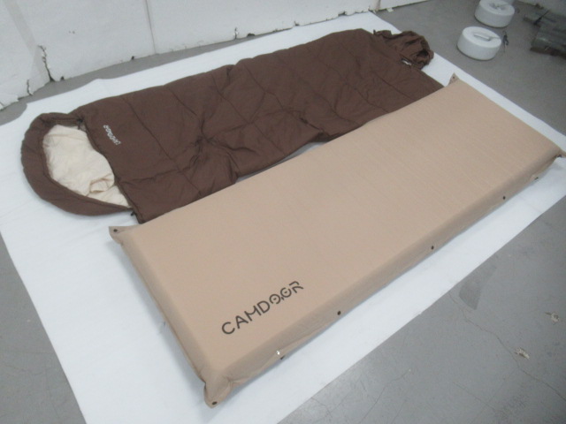 その他ブランド CAMDOOR 厚手エアーマット・シュラフセット