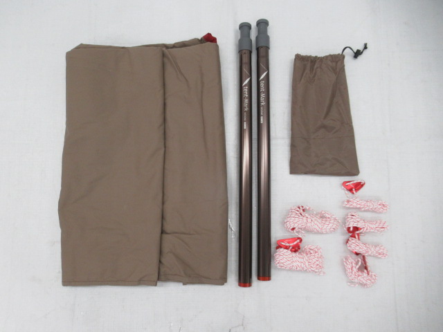 tent-Mark DESIGNS（テンマクデザイン） 焚火タープ コットンヘキサM・ポールセット