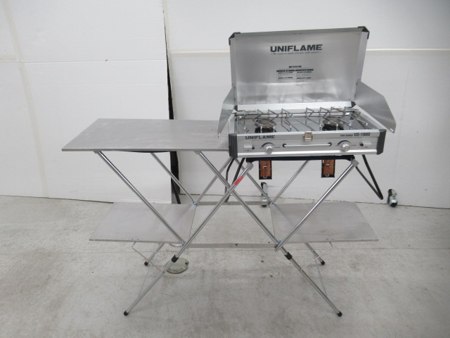 UNIFLAME（ユニフレーム） ツインバーナー US-1900 キッチンスタンド2 セット