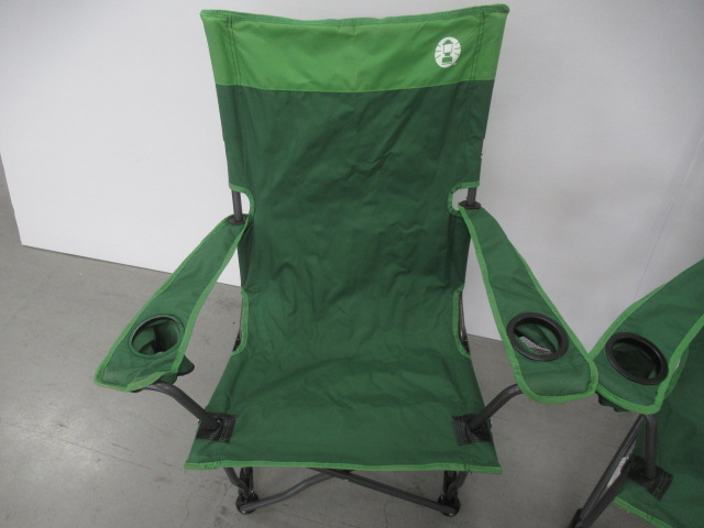 Coleman（コールマン）  ハイバックリラックスチェア グリーン 2脚セット