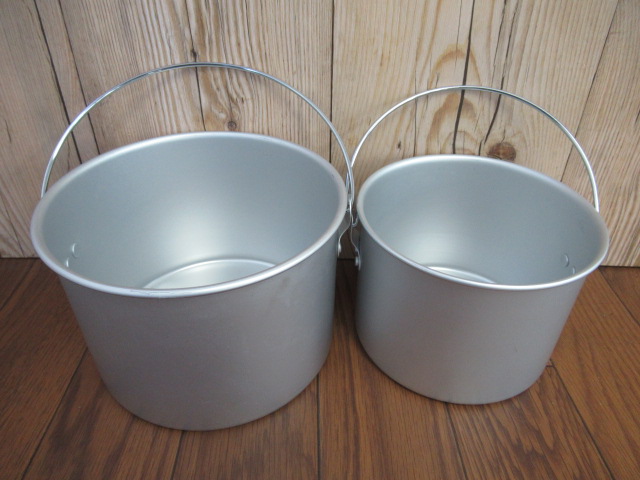 ダグ 焚火缶S/Mセット EVERNEW ハンドル付き