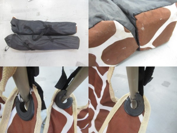 North Eagle（ノースイーグル）  コンパクトチェアー L ジラフ 2脚セット