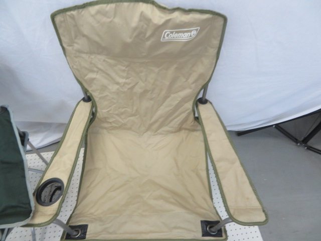 その他ブランド コールマン、キャプテンスタッグ チェア2脚セット