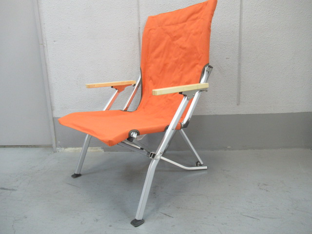 Snow Peak(スノーピーク) ローチェア30 オレンジ(1)