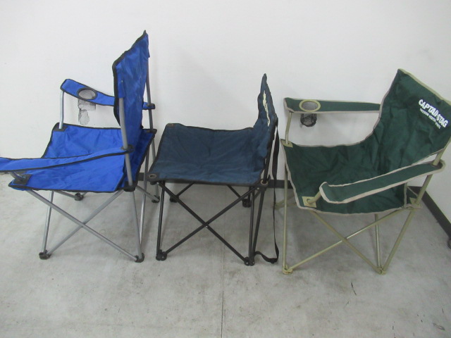 CAPTAIN STAG(キャプテンスタッグ)  CSラウンジチェアtype2 その他チェア 合計3脚セット