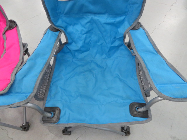 ノーブランド  キャンピングフィールド ミニアームレストチェア2脚セット