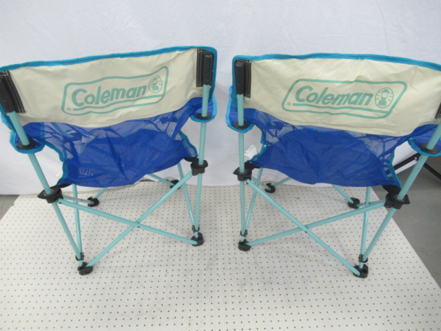 Coleman(コールマン)  メッシュチェア ブルー 2脚セット