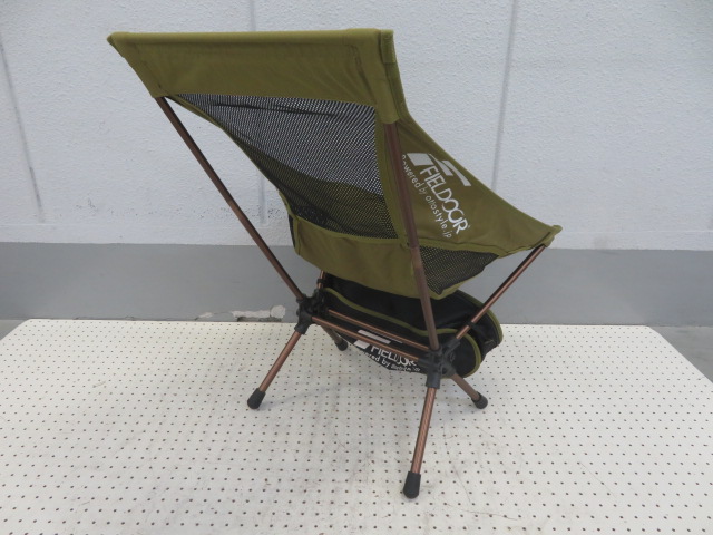 その他ブランド  FIELDOOR ポータブルチェア ミドルバック