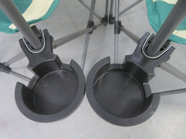 Coleman（コールマン）  スリムチェア ウィズカップホルダー 2脚セット