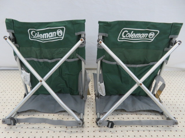 Coleman（コールマン）  コンパクトグランドチェア グリーン 2脚セット