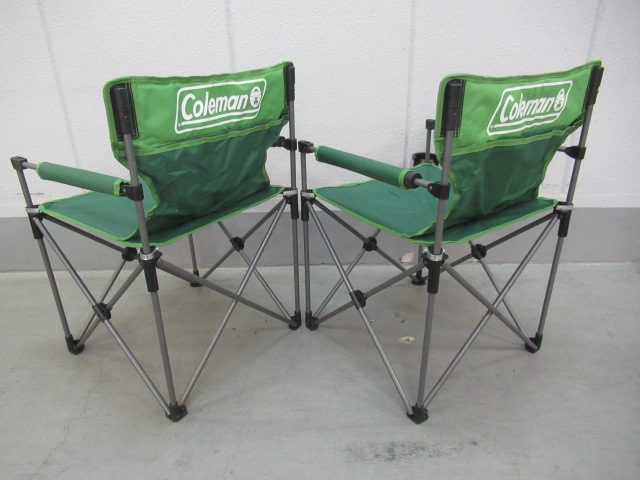 Coleman（コールマン）  カップホルダー付きスリムチェア レッド セット (1)