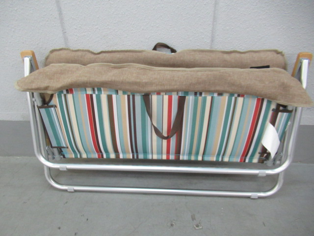 LOGOS（ロゴス）  チェアforツー ストライプ 73174030 セット