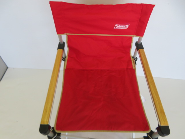 Coleman（コールマン）  スリムキャプテンチェア レッド