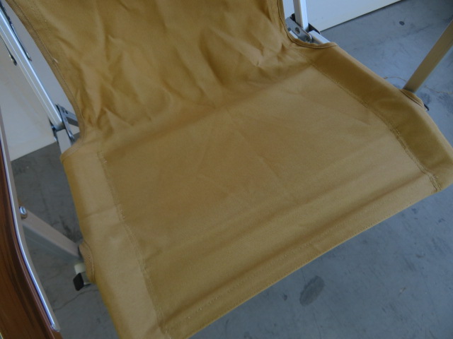 ogawa(小川・キャンパルジャパン) ハイバックチェア コットン ナットブラウン