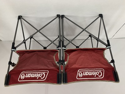 Coleman（コールマン）  カップホルダー付きスリムチェア 2脚セット