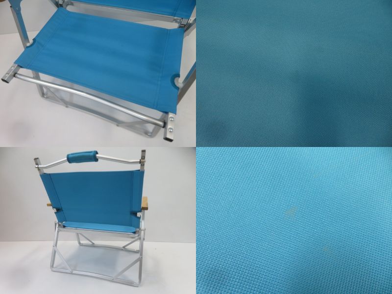 コンパクトフォールディングチェア ブルー | アウトドア用品
