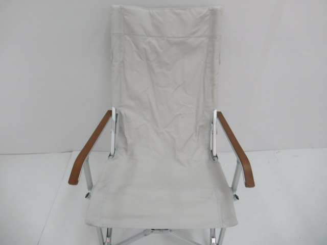 ogawa（小川・キャンパルジャパン）  ハイバックチェア コットン ライトグレー (1)