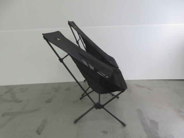 ogawa（小川・キャンパルジャパン）  ツーアングルチェアL ブラック 2脚セット