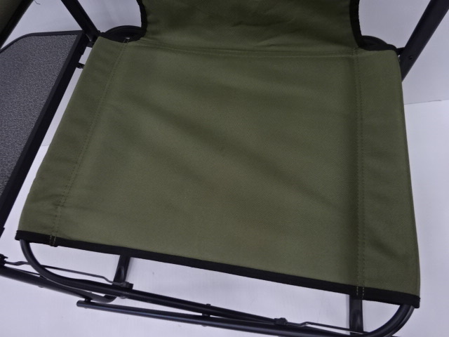 Coleman（コールマン）  サイドテーブル付デッキチェア オリーブ 2000033809