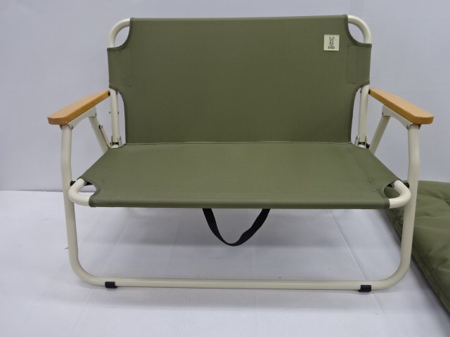 DOD（ディーオーディー）  グッドラックソファ カーキ/ベージュ