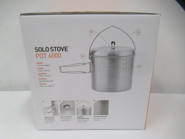 Solo Stove（ソロストーブ）  ソロストーブ ポット4000（3）