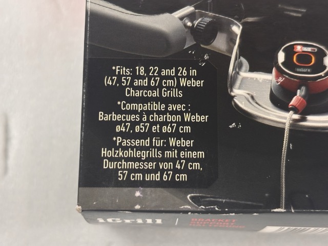 Weber（ウェーバー）  チャコールグリル用 アイグリルブラケット セット