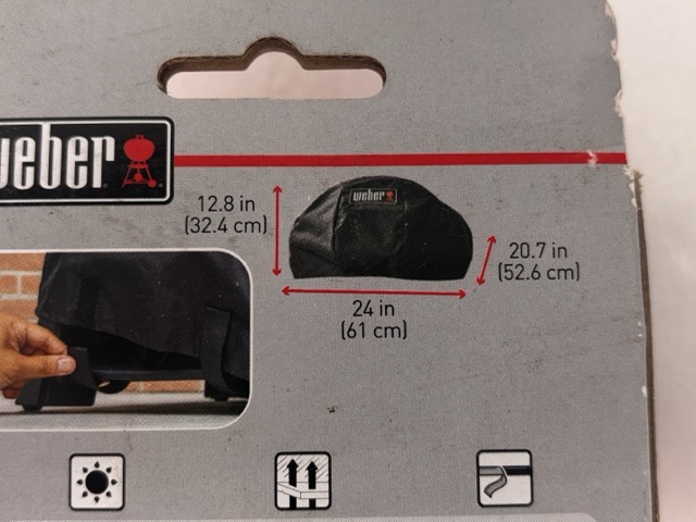 Weber（ウェーバー）  Pulse 1000専用 プレミアムグリルカバー (4)