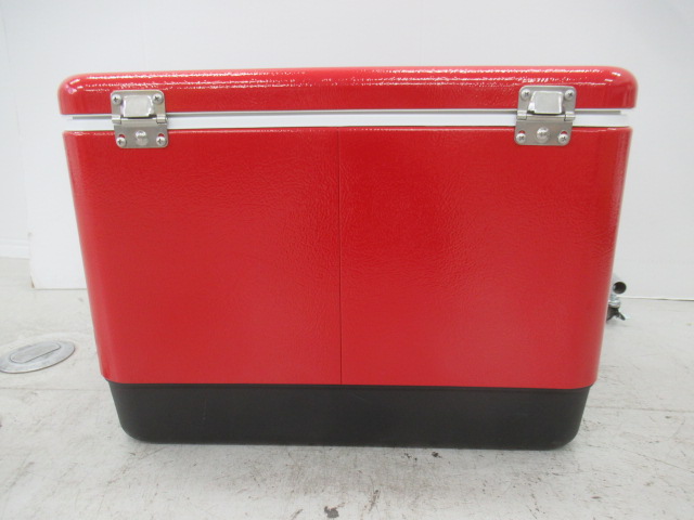 Coleman（コールマン）  54QT スチールベルトクーラー レッド