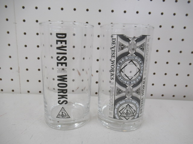 DEVISE WORKS（デバイスワークス）  DEVISE GLASS デバイスグラス 2点セット