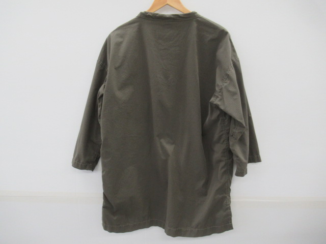 and wander（アンドワンダー）  dry rip long pullover