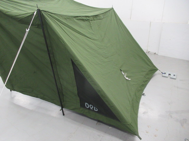 DOD（ディーオーディー）  パップフーテント3 カーキ セット