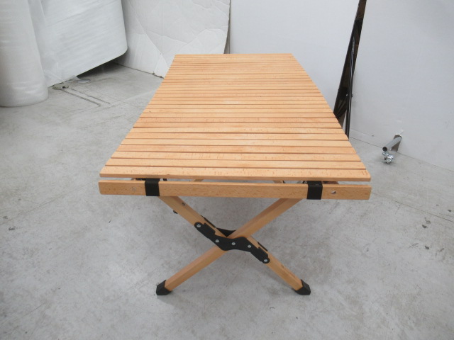 Hilander(ハイランダー) ウッドロールトップテーブル 120