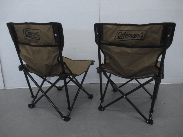 Coleman(コールマン) ファンチェア/コヨーテ・2脚セット
