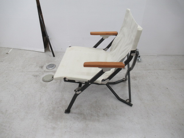 Snow Peak（スノーピーク）  ローチェアショート アイボリー(1)