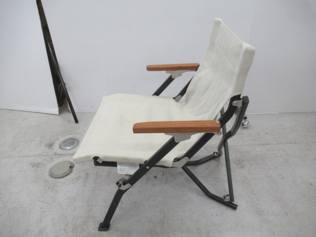 Snow Peak（スノーピーク）  ローチェアショート アイボリー(2)