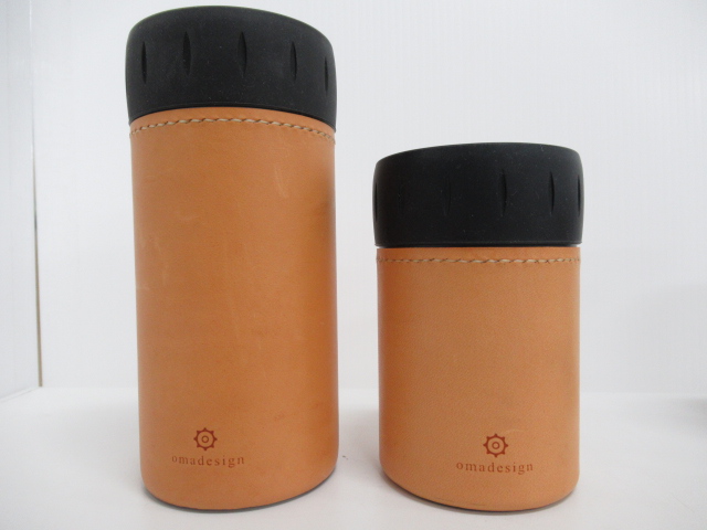 その他ブランド  サーモス保冷缶 ホルダー 皮カバー インナーカップ セット