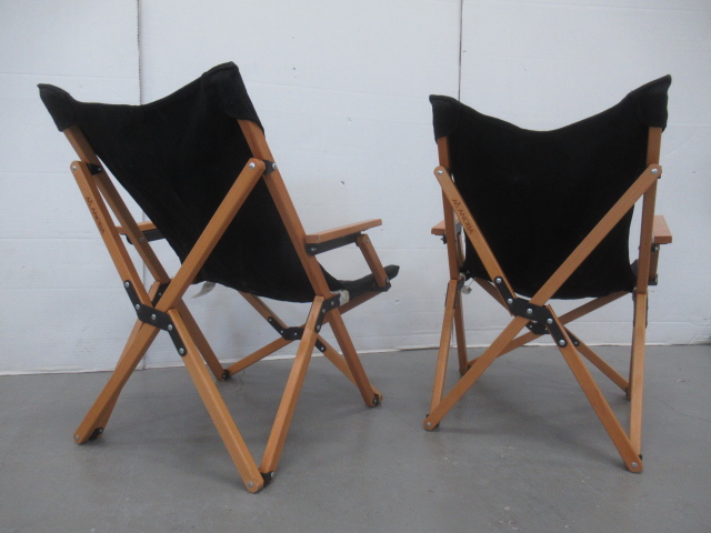 その他ブランド  ANOBA ウッドハイバックチェアロータイプ 2脚セット