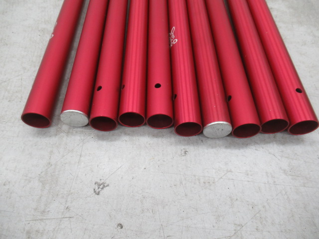 DOD（ディーオーディー）  ビッグタープポール レッド 2本セット