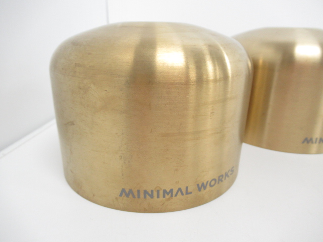 MINIMAL WORKS(ミニマルワークス)  ガスキャニスターマスク 2点セット