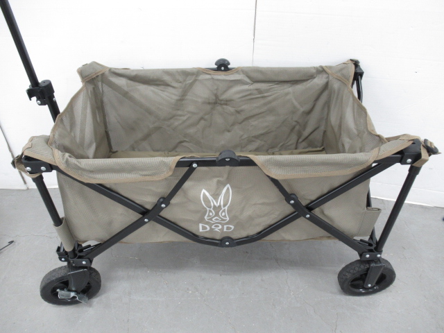 DOD(ディーオーディー) フォールディングキャリーワゴン ウォッシャブル