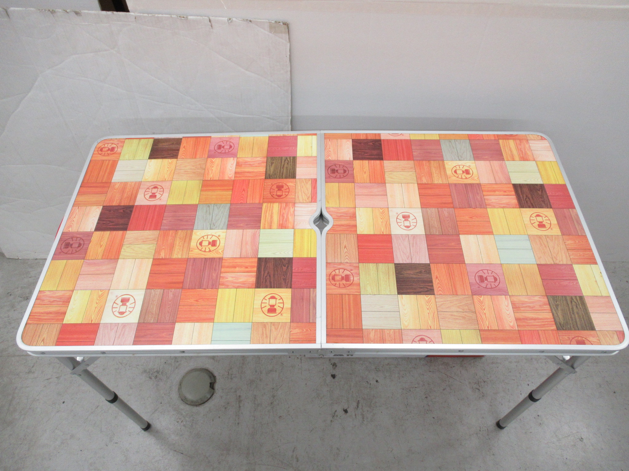 Coleman（コールマン）  ナチュラルモザイクリビングテーブル/120プラス