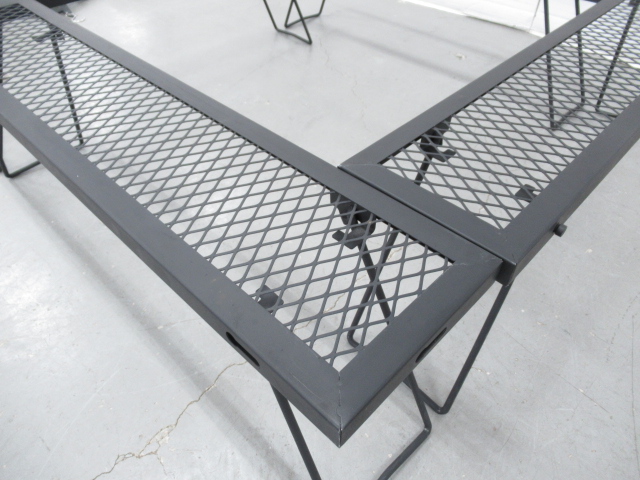 Qualz（クオルツ）  バーベキューテーブル エクスパンド 2点セット