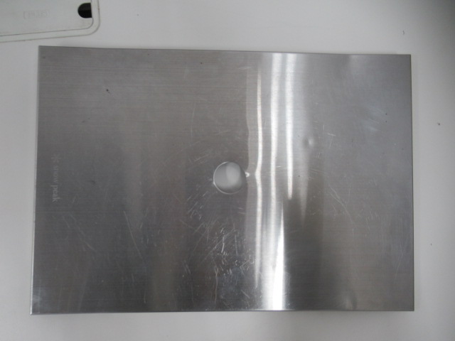 Snow Peak(スノーピーク) ステンレストレー・リッドトレーハーフユニット セット