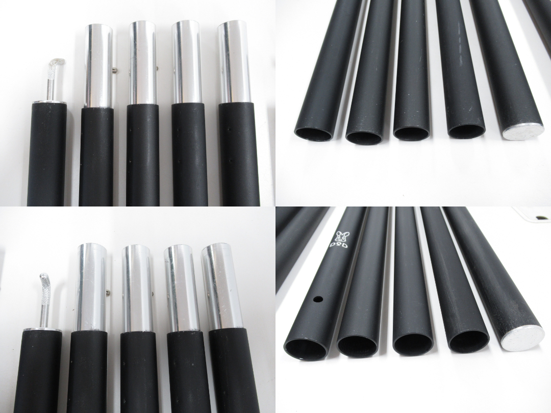 DOD（ディーオーディー）  ビッグタープポール 2本セット