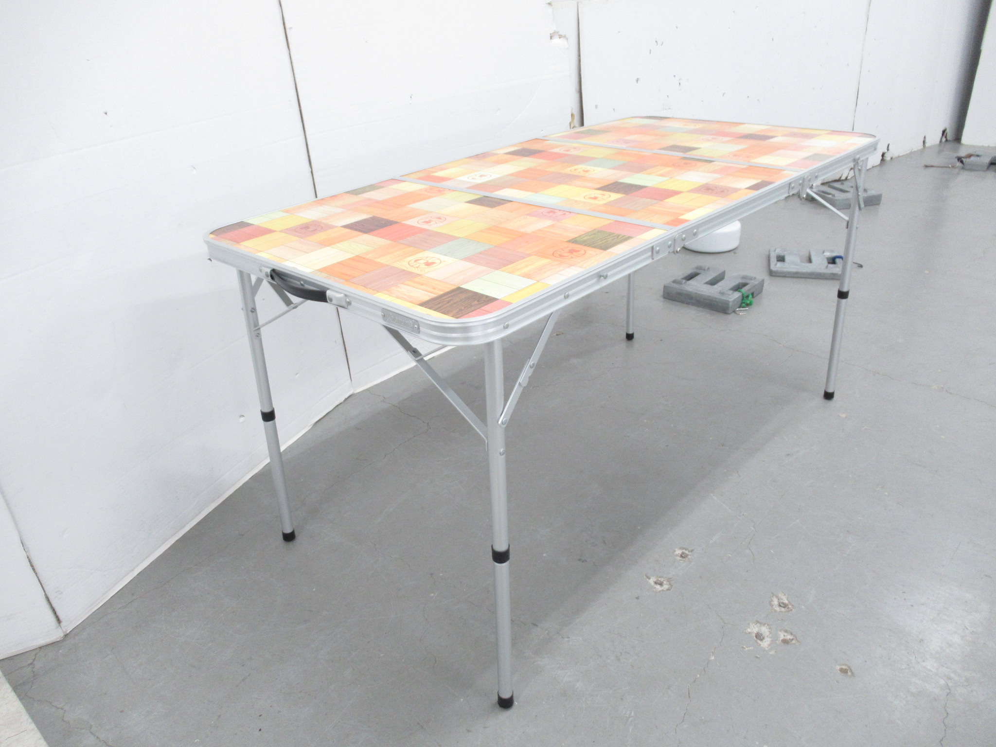 Coleman（コールマン）  ナチュラルモザイクリビングテーブル/140