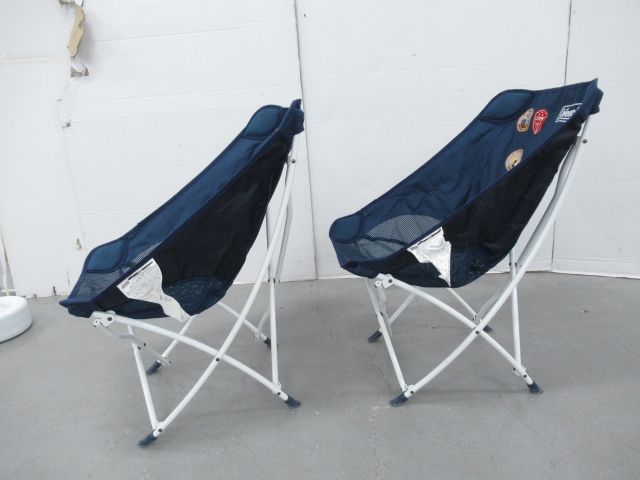 コールマン　ヒーリングチェア　ネイビードット#2 ヒーリングチェア ゾゾタウンネイビー×2個セット | アウトドア